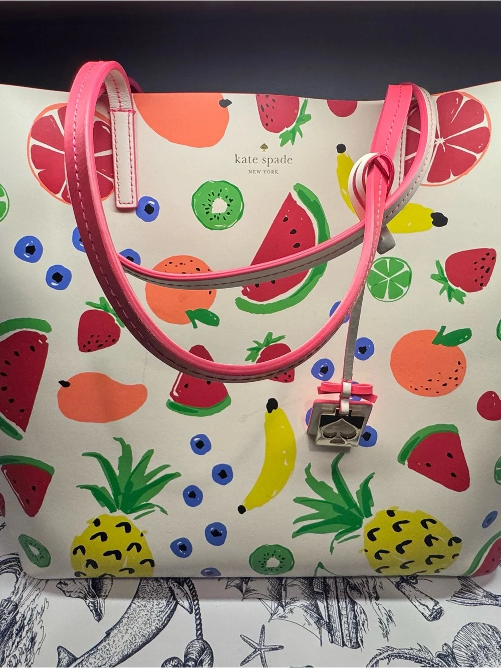 Kate spade New York “How Refreshing” Fruit Medley Large Tote